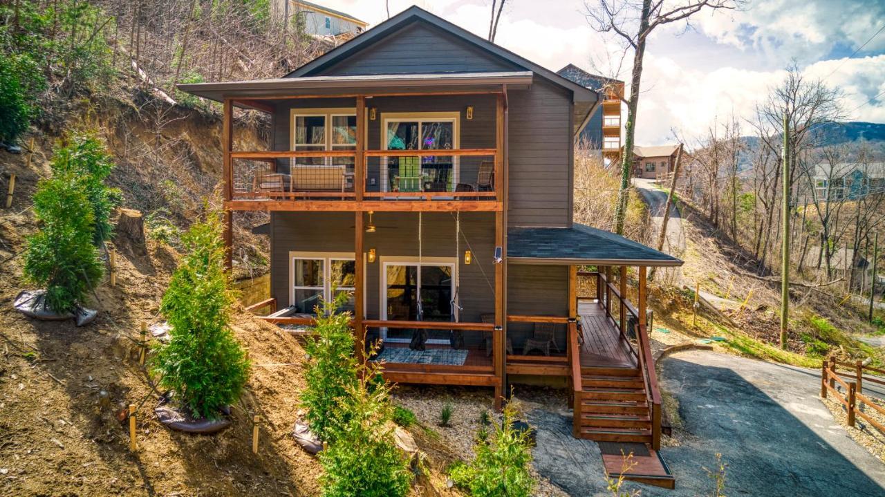 Вилла Mins To Gburg Sleeps 8 Hot Tub Arcade Area Pool Гатлинбург Экстерьер фото