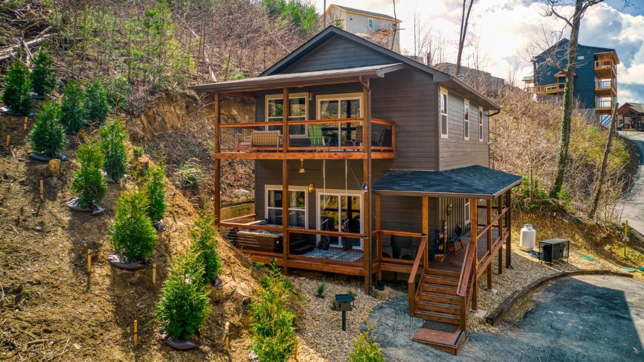 Вилла Mins To Gburg Sleeps 8 Hot Tub Arcade Area Pool Гатлинбург Экстерьер фото